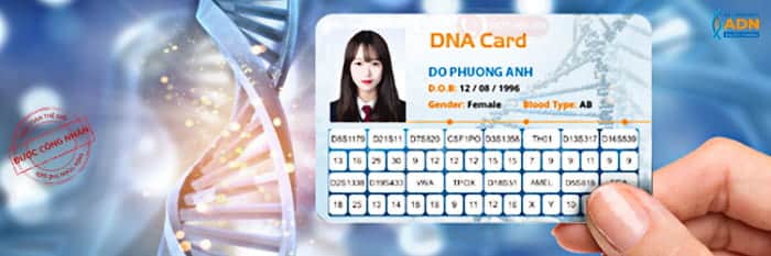 xét nghiệm ADN làm thẻ chứng minh thư sinh học