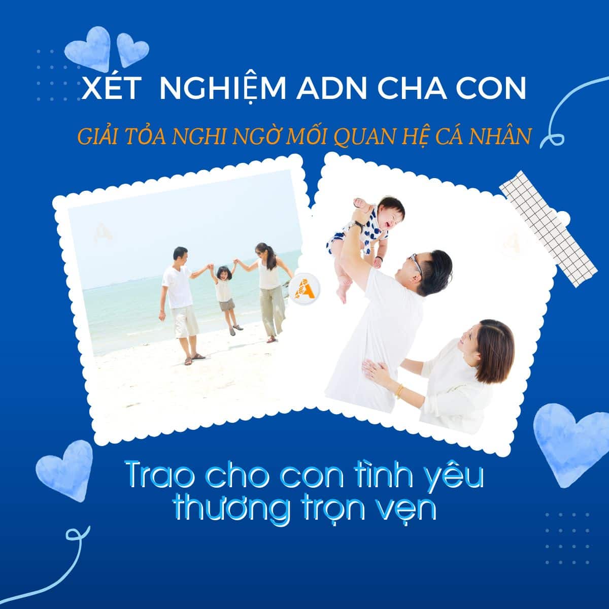 Xét Nghiệm Adn Cha Con Adnvietnam
